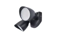 Naświetlacz podwójny SHRIMP Czarny mat LED 23,5W IP54 4000K Lutec 7622221012 | 6939412055909 noxbox lampynox www.lampynox.pl