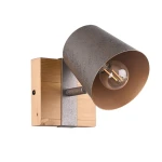 BELL Nikiel antyczny E14 Kinkiet regulowany Trio 801900167