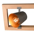 Lampa wisząca BELL Nikiel antyczny, Regulowana wysokość zawieszenia 4xE14 Trio 301900467 | 4017807502602 noxbox lampynox www.lampynox.pl