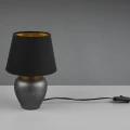 Lampka stołowa ABBY Nikiel | Czarny śr. 18cm E14 RL R50601002 | 4017807506624 noxbox lampynox www.lampynox.pl