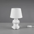 Lampka stołowa ABU Monkey Biały śr. 17cm. E14 RL R50851001 | 4017807503548 noxbox lampynox www.lampynox.pl
