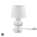 Lampka stołowa ABU Monkey Biały śr. 17cm. E14 RL R50851001 | 4017807503548 noxbox lampynox www.lampynox.pl