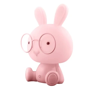 Lampa dekoracyjna LED Królik różowy Polux