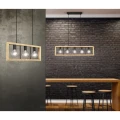 Lampa wisząca AGRA Brąz | Czarny mat 3xE27 Trio 313800332 | 4017807502855 noxbox lampynox www.lampynox.pl