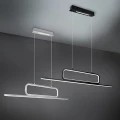 Lampa wisząca AICK Czarny mat LED 38W 3000K ściemnialna Trio 327210332 | 4017807504194 noxbox lampynox www.lampynox.pl