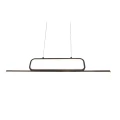 Lampa wisząca AICK Czarny mat LED 38W 3000K ściemnialna Trio 327210332 | 4017807504194 noxbox lampynox www.lampynox.pl