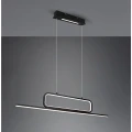 Lampa wisząca AICK Czarny mat LED 38W 3000K ściemnialna Trio 327210332 | 4017807504194 noxbox lampynox www.lampynox.pl