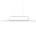 Lampa wisząca AICK Aluminium szczotkowane LED 38W 3000K ściemnialna Trio 327210305 | 4017807504200 noxbox lampynox www.lampynox.pl