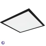ALPHA Czarny mat szer.45cm. LED 18W 3000K Plafon Panel RL R62324532