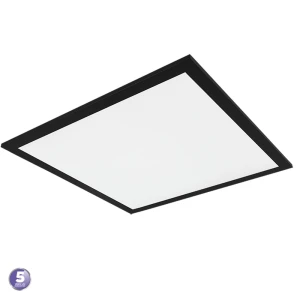 ALPHA Czarny mat szer.45cm. LED 18W 3000K Plafon Panel RL R62324532