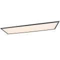 Plafon Panel ALPHA Czarny mat szer.119cm. LED 34W 3000K RL R62321232 | 4017807501926 noxbox lampynox www.lampynox.pl