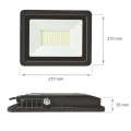 Naświetlacz NOCTIS LUX 2 czarny 100W CW 230V IP65 Spectrum SLI029035CW | 5902650542808 noxbox lampynox www.lampynox.pl