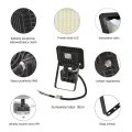 Naświetlacz NOCTIS LUX 2 czarny 10W WW czujnik PIR 230V IP44 Spectrum SLI029037WW_CZUJNIK | 5902650544345 noxbox lampynox www.lampynox.pl