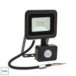 NOCTIS LUX 2 czarny 10W WW czujnik PIR 230V IP44 Naświetlacz