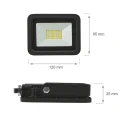 Naświetlacz NOCTIS LUX 2 czarny 20W NW 230V IP65 Spectrum SLI029038NW | 5902650544376 noxbox lampynox www.lampynox.pl