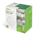 Oprawa wpuszczana łazienkowa DURE 2 biały Ø 11cm 8W NW IP44 Spectrum SLI043004NW | 5902650539235 noxbox lampynox www.lampynox.pl