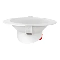 Oprawa wpuszczana łazienkowa DURE 2 biały Ø 24cm 25W NW IP44 Spectrum SLI043006NW | 5902650539297 noxbox lampynox www.lampynox.pl