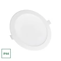 Oprawa wpuszczana łazienkowa DURE 2 biały Ø 24cm 25W WW IP44 Spectrum SLI043006WW | 5902650539303 noxbox lampynox www.lampynox.pl