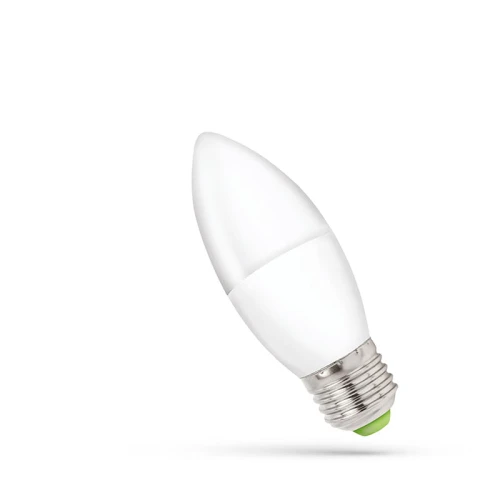 LED ŚWIECOWA E-27 230V 6W NW Spectrum WOJ+14352 | 5902650567177 noxbox lampynox www.lampynox.pl