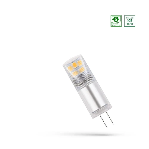 LED Premium G4 12V 2,5W WW 5 lat gwarancji Spectrum WOJ+14430 | 5902650572478 noxbox lampynox www.lampynox.pl