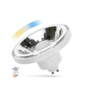 LED ES111 10W GU10 SMD 230V WHITE 30st CCT+DIMM Wi-Fi/BT Spectrum SMART Spectrum WOJ+14512 | 5902650586031 noxbox lampynox www.lampynox.pl