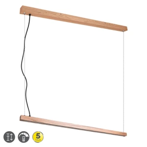 BELLARI Brąz LED 27,5W 3000K ściemnialna Lampa wisząca Trio 326410130