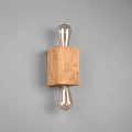 Kinkiet wewnętrzny BRADLEY Brązowy 2xE27 Trio 203000230﻿ | 4017807507041 noxbox lampynox www.lampynox.pl