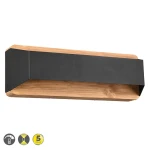 ARINO Czarny mat LED 13,5W 3000K ściemnialny Kinkiet ścienny Trio 224819132