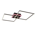 Lampa sufitowa ARRIBO Czarny mat DIM PILOT RGBW 29W 3000K RL R62843132 | 4017807500455 noxbox lampynox www.lampynox.pl