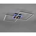 Lampa sufitowa ARRIBO Czarny mat DIM PILOT RGBW 29W 3000K RL R62843132 | 4017807500455 noxbox lampynox www.lampynox.pl