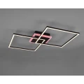 Lampa sufitowa ARRIBO Czarny mat DIM PILOT RGBW 29W 3000K RL R62843132 | 4017807500455 noxbox lampynox www.lampynox.pl