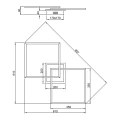 Lampa sufitowa ARRIBO Czarny mat DIM PILOT RGBW 29W 3000K RL R62843132 | 4017807500455 noxbox lampynox www.lampynox.pl