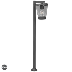CAVADO Antracyt wys. 1m. E27 IP44 Lampa ogrodowa stojąca Trio 411060142