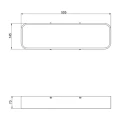 Lampa sufitowa ASTERION Czarny mat LED DIM 37W 2700-6500K ściemnialna RL R62451932 | 4017807502350 noxbox lampynox www.lampynox.pl