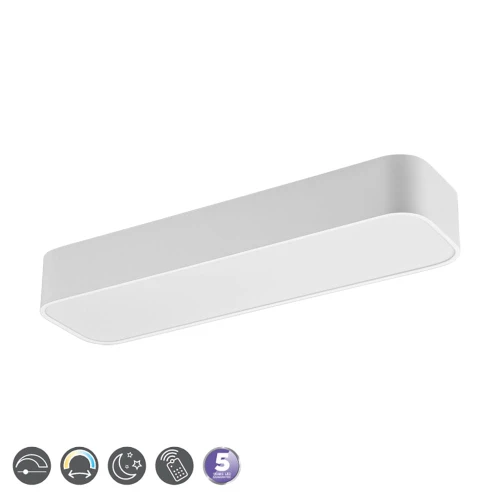 Lampa sufitowa ASTERION Biały mat LED DIM 21W 2700-6500K ściemnialna RL R62451531 | 4017807502305 noxbox lampynox www.lampynox.pl