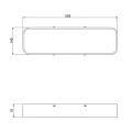 Lampa sufitowa ASTERION Biały mat LED DIM 21W 2700-6500K ściemnialna RL R62451531 | 4017807502305 noxbox lampynox www.lampynox.pl
