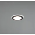 Oczko sufitowe AURA Czarny mat LED 5W śr.8cm 3000K Trio 652310132 | 4017807504095 noxbox lampynox www.lampynox.pl
