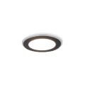 Oczko sufitowe AURA Czarny mat LED 5W śr.8cm 3000K Trio 652310132 | 4017807504095 noxbox lampynox www.lampynox.pl