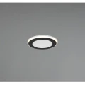 Oczko sufitowe AURA Czarny mat LED 5W śr.8cm 3000K Trio 652310132 | 4017807504095 noxbox lampynox www.lampynox.pl