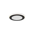 Oczko sufitowe AURA Czarny mat LED 5W śr.8cm 3000K Trio 652310132 | 4017807504095 noxbox lampynox www.lampynox.pl