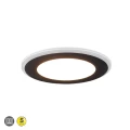 Oprawa wpuszczana AURA Czarny mat LED 10W śr.14cm 3000K Trio 652410132 | 4017807504101 noxbox lampynox www.lampynox.pl