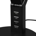 Lampka stołowa AVA Czarny mat DIM LED 5W 3000+4000+6300K ściemnialna Trio 523090132 | 4017807502527 noxbox lampynox www.lampynox.pl