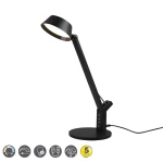 AVA Czarny mat DIM LED 5W 3000+4000+6300K ściemnialna Lampka stołowa Trio 523090132