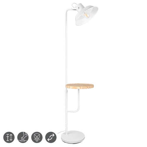 Lampa podłogowa BELA Czarny mat 3xE27 Trio 407900332 | 4017807502695 noxbox lampynox www.lampynox.pl