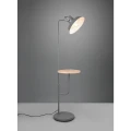 Lampa podłogowa BUTLER Antracyt Wysokość regulowana E27 Półka RL R40331042 | 4017807504859 noxbox lampynox www.lampynox.pl