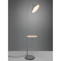 Lampa podłogowa BUTLER Antracyt Wysokość regulowana E27 Półka RL R40331042 | 4017807504859 noxbox lampynox www.lampynox.pl