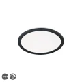 Plafon łazienkowy CAMILLA Czarny LED ściemnialny 22W IP44 3000K Trio 689214032 | 4017807507768 noxbox lampynox www.lampynox.pl