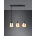 Lampa wisząca CHIRON Mosiądz mat śr.45cm. E27 Trio 310890108 | 4017807503838 noxbox lampynox www.lampynox.pl