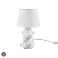 Lampka stołowa CHITA Monkey Biały śr.17cm. E14 RL R50891001 | 4017807503586 noxbox lampynox www.lampynox.pl