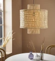 Lampa wisząca AMBON Ratan Ø 50cm E27 Markslojd 108119 | 7330024599307 noxbox lampynox www.lampynox.pl